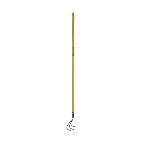 Stainless Steel Long Handled 3 Prong Cultivator