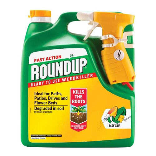 Ready to Use Total Weedkiller with Spray Handle 3L