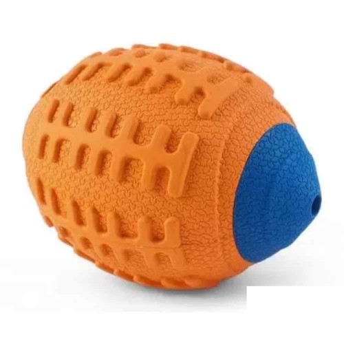 Squeaky Rugger Rubber 9cm